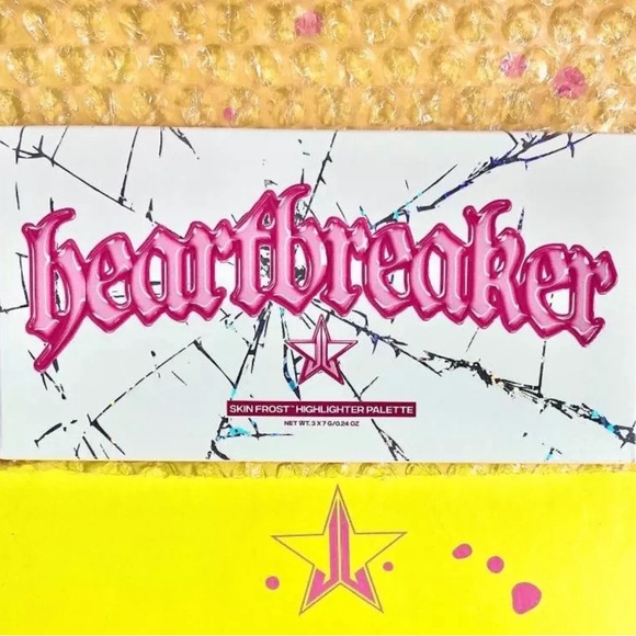 🚫 SOLD OUT 🚫 Jeffree Star Heartbreaker Frost Highlighter Palette NIB - Picture 3 of 6